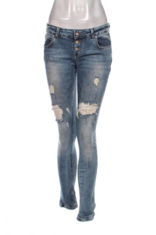 Blugi de femei Euro Fashion, Mărime XL, Culoare Albastru, Preț 73,36 Lei