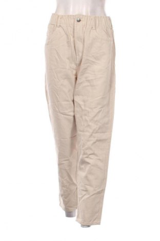 Damskie jeansy H&M, Rozmiar M, Kolor Beżowy, Cena 95,99 zł