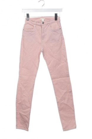 Dámské džíny  H&M, Velikost XS, Barva Růžová, Cena  219,00 Kč