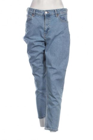 Blugi de femei H&M, Mărime L, Culoare Albastru, Preț 73,36 Lei