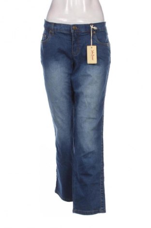 Dámske džínsy  John Baner, Veľkosť XL, Farba Modrá, Cena  26,95 €