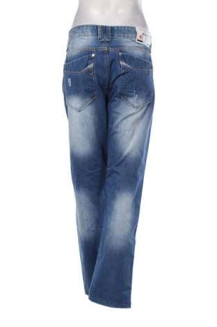 Blugi de femei L&B, Mărime XXL, Culoare Albastru, Preț 73,98 Lei