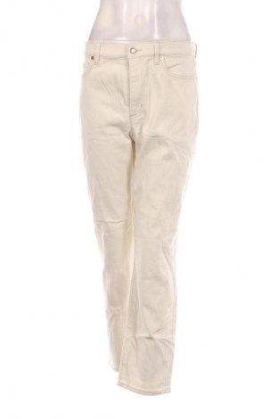 Damskie jeansy Lands' End, Rozmiar M, Kolor ecru, Cena 95,99 zł