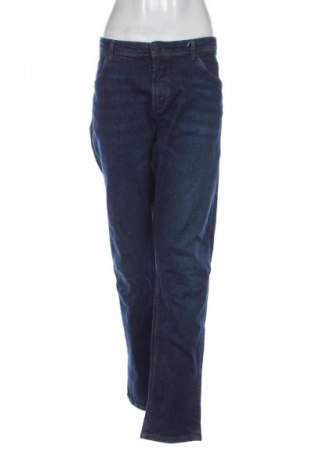 Damskie jeansy Massimo Dutti, Rozmiar XXL, Kolor Niebieski, Cena 245,99 zł