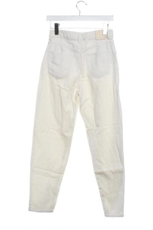 Blugi de femei Massimo Dutti, Mărime XS, Culoare Ecru, Preț 189,73 Lei
