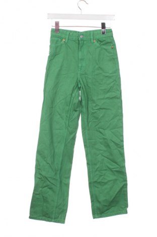 Blugi de femei Monki, Mărime XXS, Culoare Verde, Preț 114,99 Lei