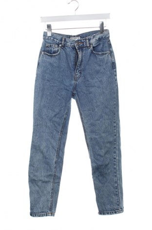Blugi de femei Pull&Bear, Mărime S, Culoare Albastru, Preț 94,99 Lei