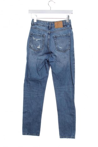 Damskie jeansy Stradivarius, Rozmiar XXS, Kolor Niebieski, Cena 68,33 zł