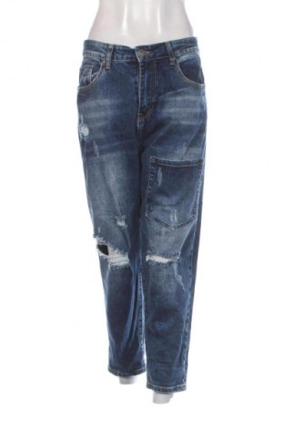 Damskie jeansy Unbranded, Rozmiar XL, Kolor Niebieski, Cena 95,99 zł
