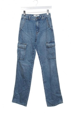 Blugi de femei Stradivarius, Mărime XS, Culoare Albastru, Preț 94,99 Lei
