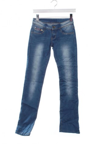 Damskie jeansy Unbranded, Rozmiar XS, Kolor Niebieski, Cena 43,99 zł