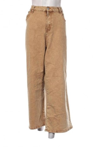 Damskie jeansy Unbranded, Rozmiar XXL, Kolor Brązowy, Cena 95,99 zł