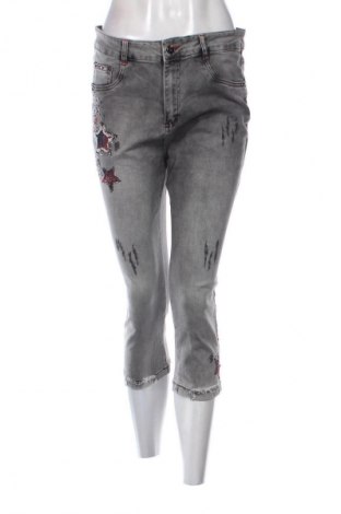 Damskie jeansy Unbranded, Rozmiar XL, Kolor Szary, Cena 43,99 zł