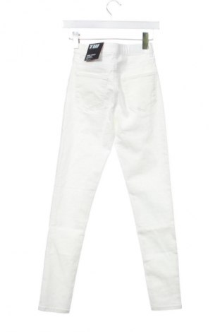 Dámske džínsy  Unbranded, Veľkosť XS, Farba Biela, Cena  26,95 €
