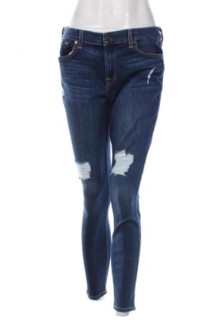 Damskie jeansy 7 For All Mankind, Rozmiar XXL, Kolor Niebieski, Cena 583,94 zł