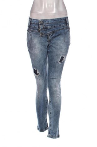 Damskie jeansy Unbranded, Rozmiar M, Kolor Niebieski, Cena 68,33 zł