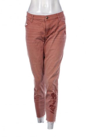 Damskie jeansy Vintage X America, Rozmiar XXL, Kolor Różowy, Cena 66,67 zł
