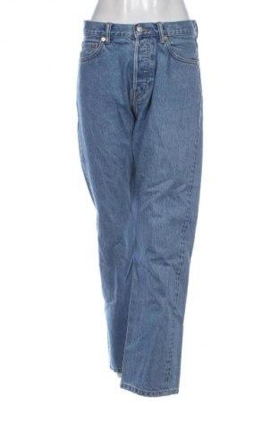 Damskie jeansy Weekday, Rozmiar XL, Kolor Niebieski, Cena 121,99 zł