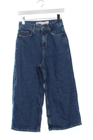 Blugi de femei Zara, Mărime XS, Culoare Albastru, Preț 88,99 Lei