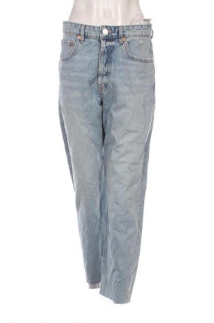 Дамски дънки Zara, Размер M, Цвят Син, Цена 27,99 лв.