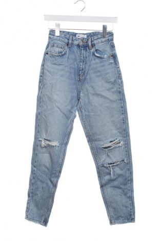 Dámske džínsy  Zara, Veľkosť XS, Farba Modrá, Cena  15,95 €