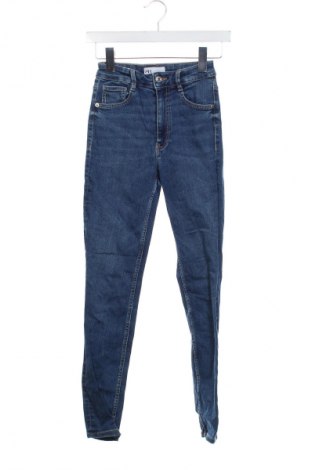 Dámske džínsy  Zara, Veľkosť XS, Farba Modrá, Cena  15,95 €