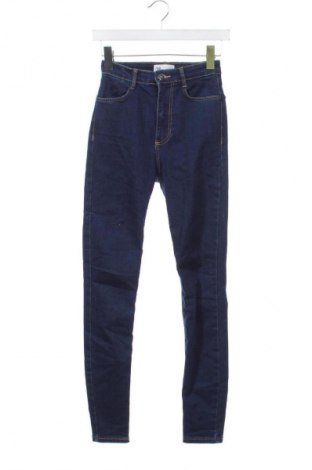 Blugi de femei Zara, Mărime XS, Culoare Albastru, Preț 88,99 Lei