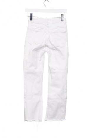 Дамски дънки Zara, Размер XS, Цвят Бял, Цена 27,00 лв.
