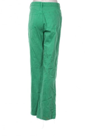 Дамски дънки Zara, Размер M, Цвят Зелен, Цена 27,99 лв.