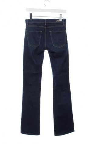 Дамски дънки Zara, Размер XS, Цвят Син, Цена 26,31 лв.