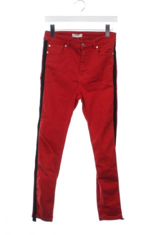 Női farmernadrág Zara, Méret M, Szín Piros, Ár 5 773 Ft