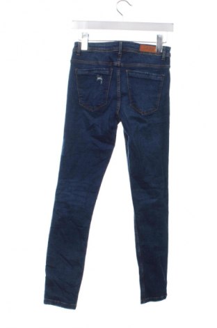 Damskie jeansy Zara Trafaluc, Rozmiar S, Kolor Niebieski, Cena 88,99 zł