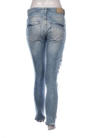 Damskie jeansy Zara Trafaluc, Rozmiar S, Kolor Niebieski, Cena 88,99 zł