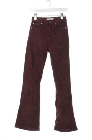 Damen Cordhose Bershka, Größe S, Farbe Braun, Preis 14,71 €