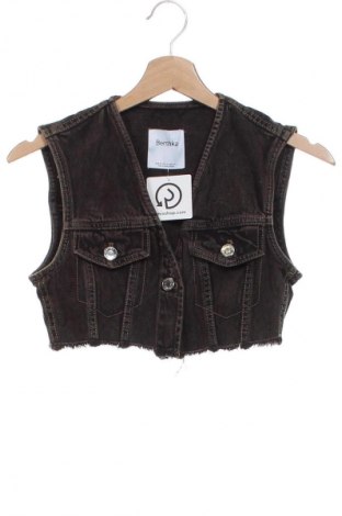 Dámská vesta  Bershka, Velikost XS, Barva Černá, Cena  259,00 Kč