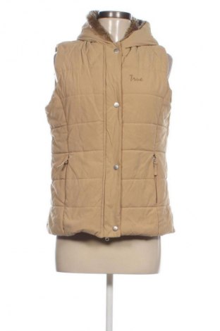 Damenweste True Fashion, Größe M, Farbe Beige, Preis 24,46 €