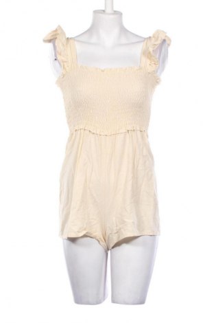 Kurzer Damenoverall ASOS, Größe S, Farbe Ecru, Preis € 33,99
