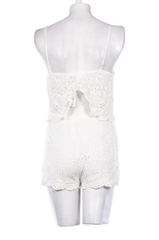 Kurzer Damenoverall George, Größe S, Farbe Weiß, Preis € 27,99