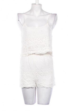 Kurzer Damenoverall George, Größe S, Farbe Weiß, Preis € 27,99