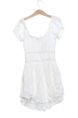 Kurzer Damenoverall Hollister, Größe XS, Farbe Weiß, Preis 33,99 €