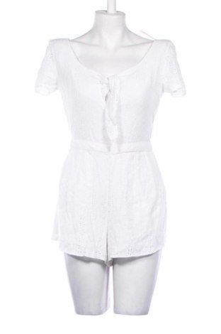 Women's short jumpsuit Hollister, Μέγεθος S, Χρώμα Λευκό, Τιμή 25,37 €
