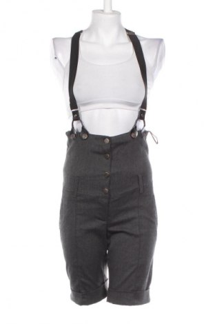 Kurzer Damenoverall Junona, Größe M, Farbe Grau, Preis 17,90 €