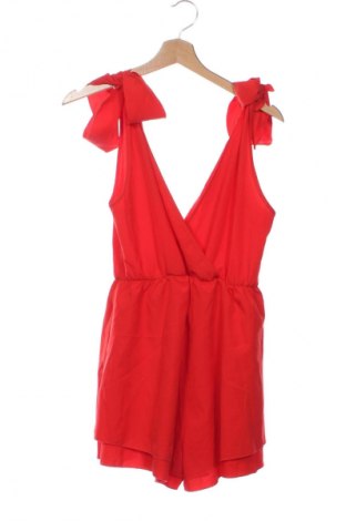 Women's short jumpsuit SHEIN, Μέγεθος XS, Χρώμα Κόκκινο, Τιμή 20,68 €