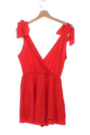 Women's short jumpsuit SHEIN, Μέγεθος XS, Χρώμα Κόκκινο, Τιμή 20,68 €