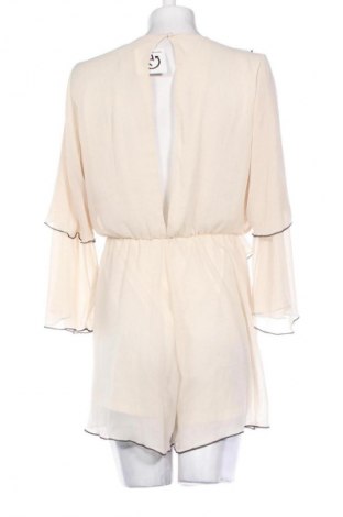 Kurzer Damenoverall Zara, Größe M, Farbe Ecru, Preis € 17,39