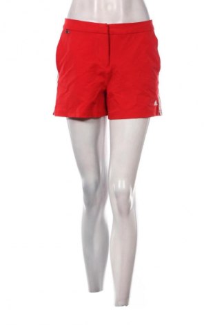 Γυναικείο κοντό παντελόνι Adidas, Μέγεθος M, Χρώμα Κόκκινο, Τιμή 21,99 €