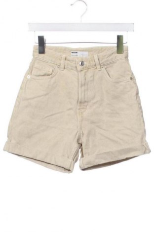 Damen Shorts Bershka, Größe XS, Farbe Beige, Preis € 13,99
