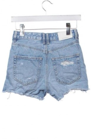 Pantaloni scurți de femei Stradivarius, Mărime XXS, Culoare Albastru, Preț 61,99 Lei