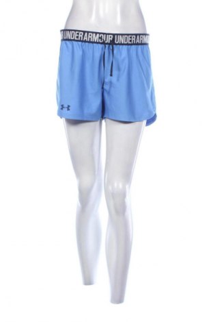 Pantaloni scurți de femei Under Armour, Mărime M, Culoare Albastru, Preț 79,28 Lei