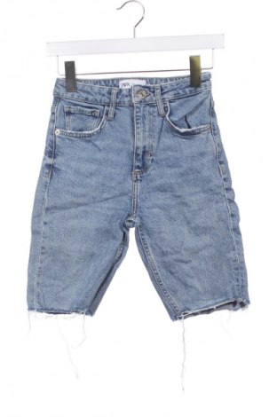Γυναικείο κοντό παντελόνι Zara, Μέγεθος XS, Χρώμα Μπλέ, Τιμή 10,99 €